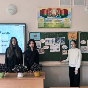 Единый урок, посвящённый Дню семьи